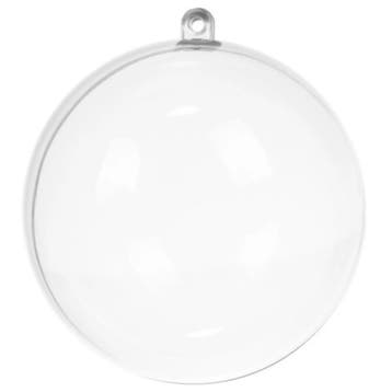 Ruhhy Transparante Kerstballen 10 cm - Set van 5 - Ideaal..., Ophalen of Verzenden, Nieuw