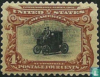 Verenigde Staten van Amerika - Elektrische auto in Washin..., Verzenden, Postfris