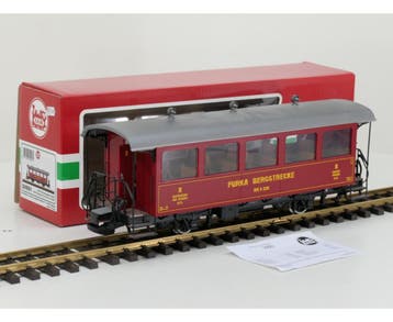 LGB 30561 DFB personenrijtuig B 2210, Metallrader, Hobby en Vrije tijd, Modeltreinen | Overige schalen, Gebruikt, Overige typen