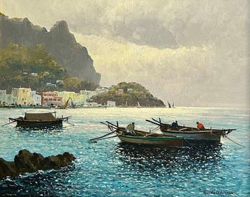 Guido Odierna (1913-1991) - Capri Marina Grande