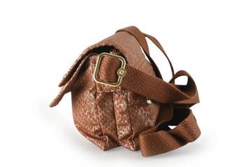 Kipling Schoudertas Bruin, Verzenden, Zo goed als nieuw, Bruin