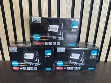 Veiling - 3x EGLO Piera LED Accu Werklamp 6,5W – Oplaadbaa, Doe-het-zelf en Verbouw, Nieuw
