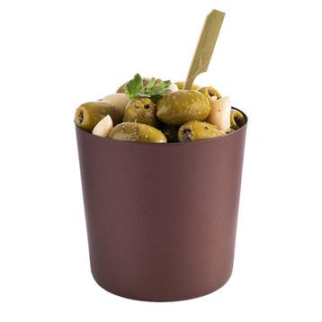 GGM Gastro | (6 stuks) Kom - LEVANTE - RVS - 0,4L - rond - |, Verzenden