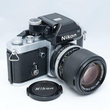 Nikon F2 Photomic with Zoom-Nikkor.C Auto 43-86mm f/3.5, Audio, Tv en Foto, Fotocamera's Analoog, Nieuw