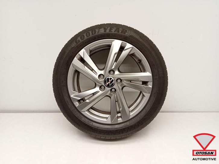 VW Polo 2G T-ROC R-Line Alloy 16 velg + band 2G0601025 AM, Auto-onderdelen, Carrosserie en Plaatwerk, Gebruikt, Volkswagen, Ophalen