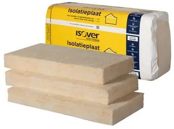 OUTLET Isover isolatieplaat 1200x600x140mm 3pl/pak Rd:3,85, Minder dan 4 cm, Nieuw, Minder dan 5 m², Muurisolatie
