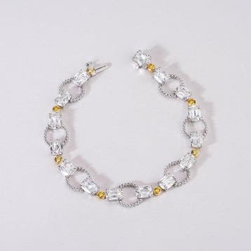 Armband - 14 karaat Witgoud - 14.57ct. tw. Diamant, Nieuw