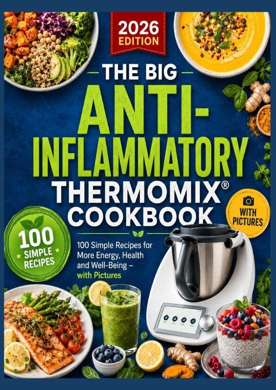 The Big Anti-Inflammatory Thermomix® Cookbook 100 Simple Rec, Boeken, Hobby en Vrije tijd, Nieuw, Ophalen of Verzenden