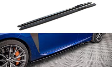Zijskirts Lexus GS F Mk4 FL Maxton Glans Zwart, Auto-onderdelen, Ophalen of Verzenden, Nieuw