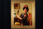 Antoni Torres Fuster (1874–1945) - Dame met Gitaar (No