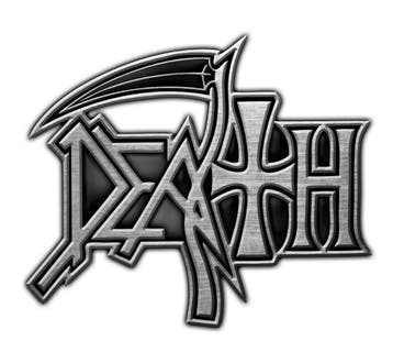 Death - Logo - ijzeren pin officiële merchandise, Ophalen of Verzenden, Nieuw, Kleding