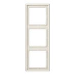 Jung LS990 afdekraam 3-voudig crème - LS983W, Nieuw, Stopcontact