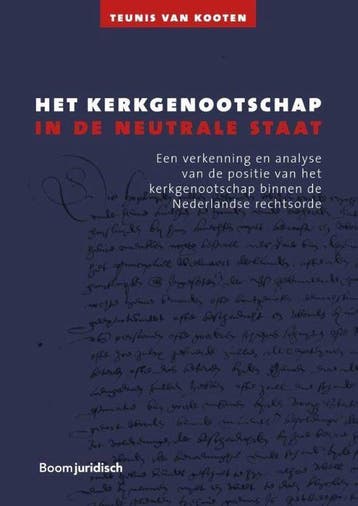 9789462904507 Het kerkgenootschap in de neutrale staat, Verzenden, Nieuw, Teunis van Kooten