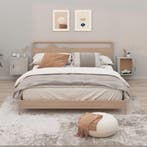 vidaXL Nachtkastjes 2 st wandgemonteerd 50x30x47 cm, Huis en Inrichting, Slaapkamer | Nachtkastjes, Minder dan 45 cm, Verzenden