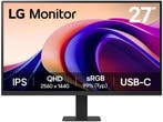 LG 27U631A-B - Gamingmonitor - 27 IPS - 2560x1440 (Quad HD), Computers en Software, Monitoren, Verzenden, Zo goed als nieuw, LG