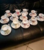 Royal Albert - Koffieservies (24) - Flower of the Month