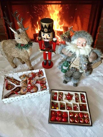 Großes Konvolut traditioneller Weihnachtsdekoration –, Nieuw