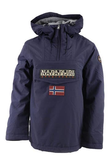 Napapijri Jas in maat XS Blauw, Napapijri, Verzenden, Zo goed als nieuw, Blauw