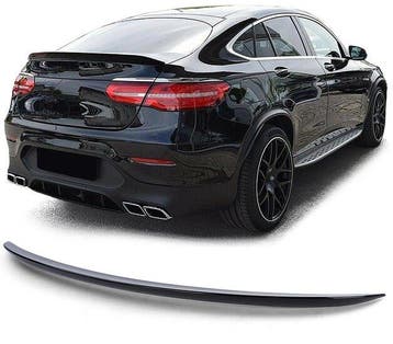 Spoiler glanzend zwart passend voor Mercedes GLC Coupe C..., Nieuw
