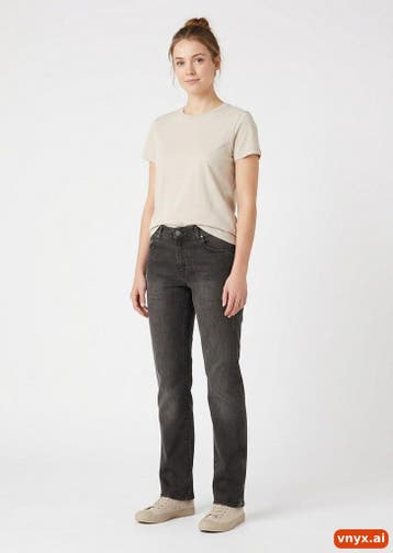 Wrangler Jeans Dames maat WW30 / L33 Grijs Vintage, Ophalen of Verzenden, Nieuw