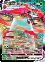 Orbeetle VMAX 021/185 Vivid Voltage, Hobby en Vrije tijd, Verzamelkaartspellen | Pokémon, Ophalen of Verzenden, Nieuw, Losse kaart