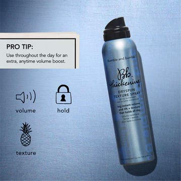 Bumble & Bumble Thickening Dryspun Texture Spray - 150ml, Ophalen of Verzenden, Nieuw, Gel, Wax, Haarlak of Mousse