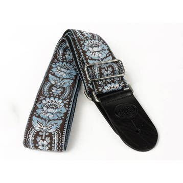 Gaucho GST-192-01 gitaarband, 2” jacquard weefsel, leren, Ophalen of Verzenden, Nieuw