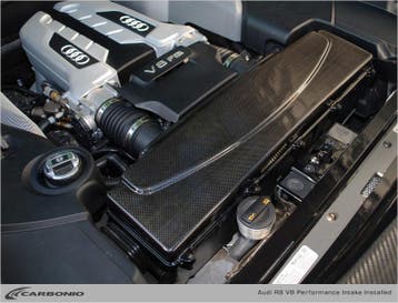 Audi R8 V8 Capristo Carbon Fiber Airbox, Auto diversen, Verzenden
