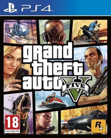 Grand Theft Auto V (GTA 5) (PS4 Games), Ophalen of Verzenden, Zo goed als nieuw