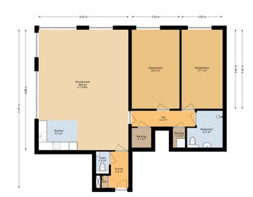 Te huur: Appartement IJdoornlaan in Amsterdam, Huizen en Kamers, Huizen te huur, Noord-Holland, Appartement, Amsterdam