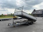 Hapert kipper parabolisch 405 x 205 met rijplaten en steunen, Ophalen, Gebruikt