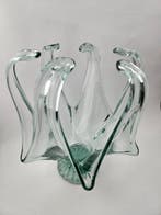 Vaas - Glas - Mid-Century Murano stijl handgeblazen glazen