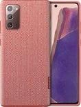 Samsung Kvadrat Hoesje - Samsung Galaxy Note 20 - Rood, Ophalen of Verzenden, Nieuw