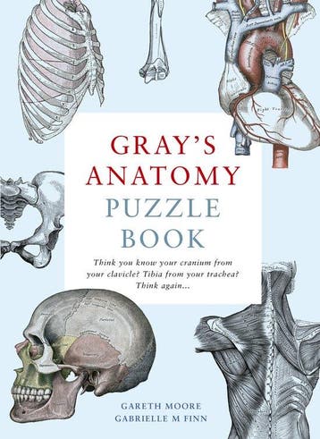 9780711254411 Grays Anatomy Puzzle Book, Verzenden, Nieuw, Gareth Moore