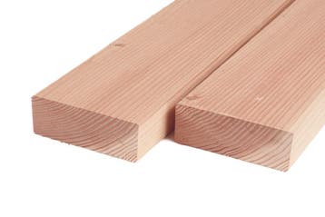 Douglas Balk 6.5 x 21 cm (65 x 210 mm) Geschaafd - Lengte, Nieuw