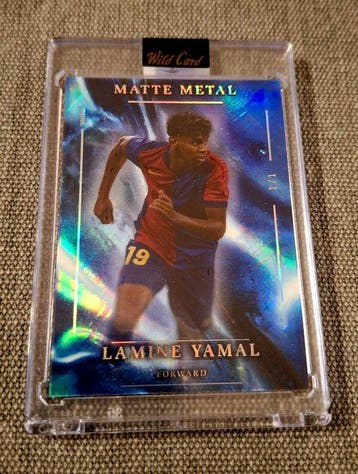 2026 Wild Card 1/1 Matte metal Lamine Yamal Foil, Enige, Nieuw