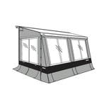 Thule 6200/6300 Veduta 4.50m, Caravans en Kamperen, Camper-accessoires, Ophalen of Verzenden, Nieuw