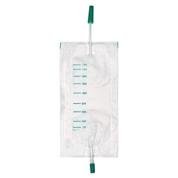 DCT urine-beenzak niet-steriel 750 ml 10 cm slang, centrale, Verzenden, Nieuw