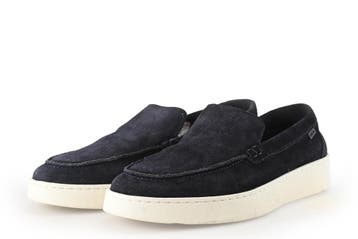 Manfield Loafers in maat 44 Blauw, Loafers, Manfield, Gedragen, Verzenden