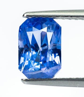 Saffier - 2.01 ct - Gem Report Antwerp (GRA) - Blue, Nieuw