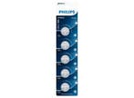 Philips CR2016 batterijen - 5 stuks, Verzenden, Nieuw