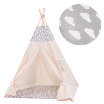 Tipi Tent | Wigwam Speeltent | 120x100x180 cm | Met Mat en, Ophalen of Verzenden