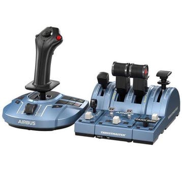 Thrustmaster TCA Captain Pack X Blauw Zwart Flight Control, Ophalen of Verzenden, Zo goed als nieuw
