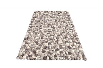 Handgeweven scheerwollen tapijt ORGANIC LIVING 200x120cm, Ophalen of Verzenden, Nieuw