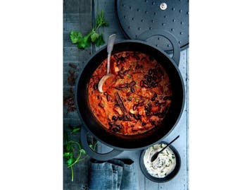 Tefal Tradition E22546 - Gietijzeren braadpan 24 cm - Slow, Verzenden, Nieuw