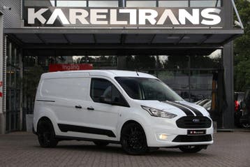Ford Transit Connect 1.5 EcoBlue 100, Stof, Gebruikt, Wit, Grijs