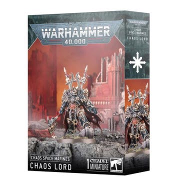 Chaos Space Marines Chaos Lord (Warhammer nieuw), Ophalen of Verzenden, Nieuw