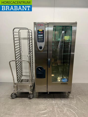 RVS Rational SCC 201 Combisteamer 20 x 1/1 GN 400V Horeca, Ophalen of Verzenden, Gebruikt