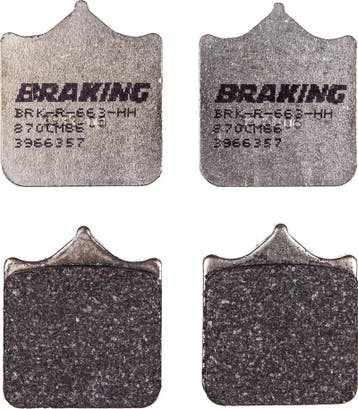 KTM 690 SMC BRAKING  Remblokken voor 870 CM66 SEMI METALLIC, Ophalen of Verzenden, Nieuw