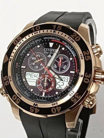 Citizen - PROMASTER Eco-Drive Ana-Digi – Black Dial -, Nieuw